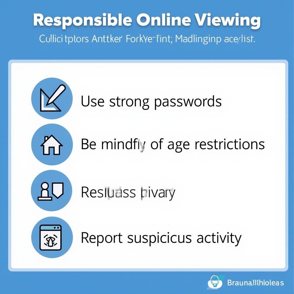 Responsible Online Viewing Tips