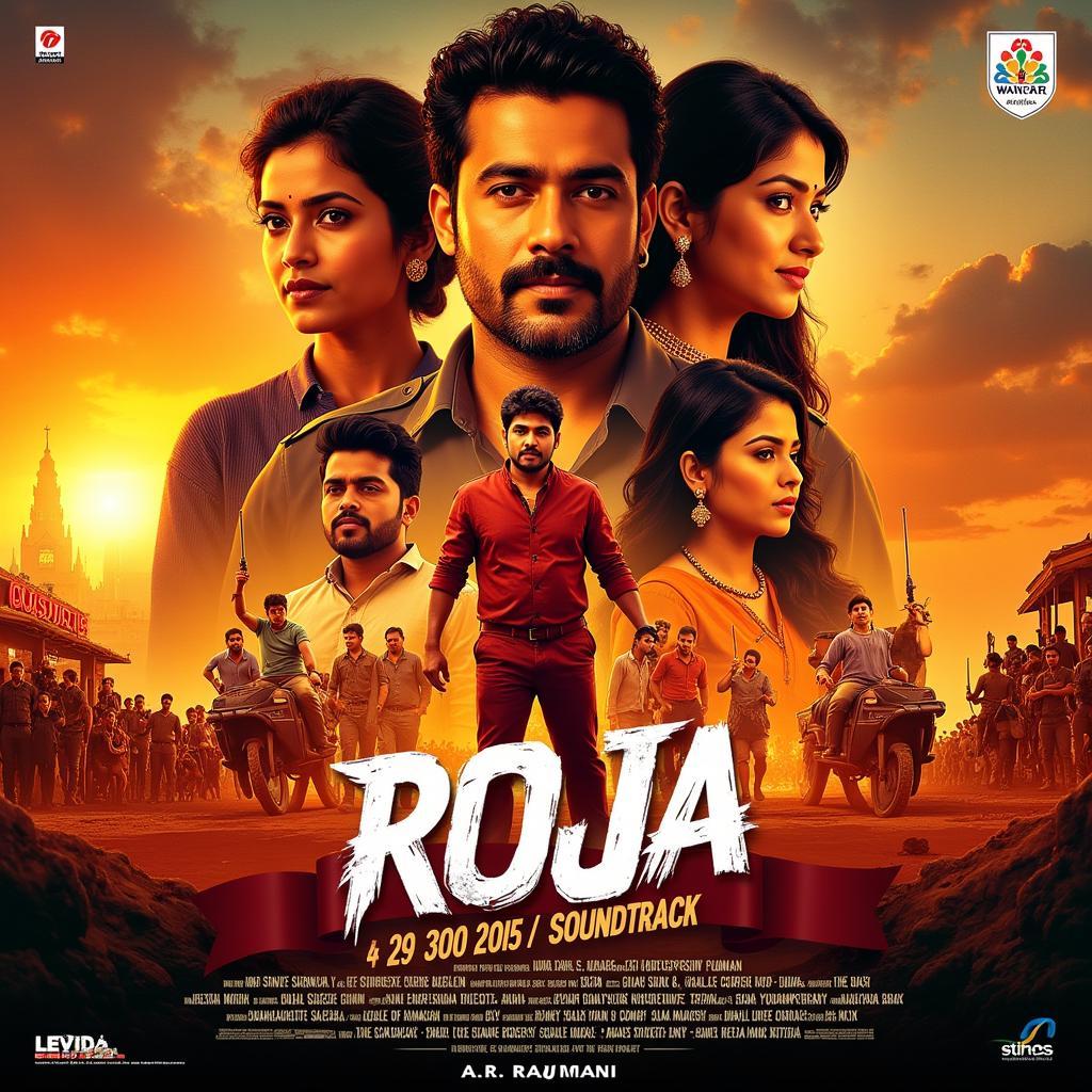 Roja Movie Soundtrack Poster