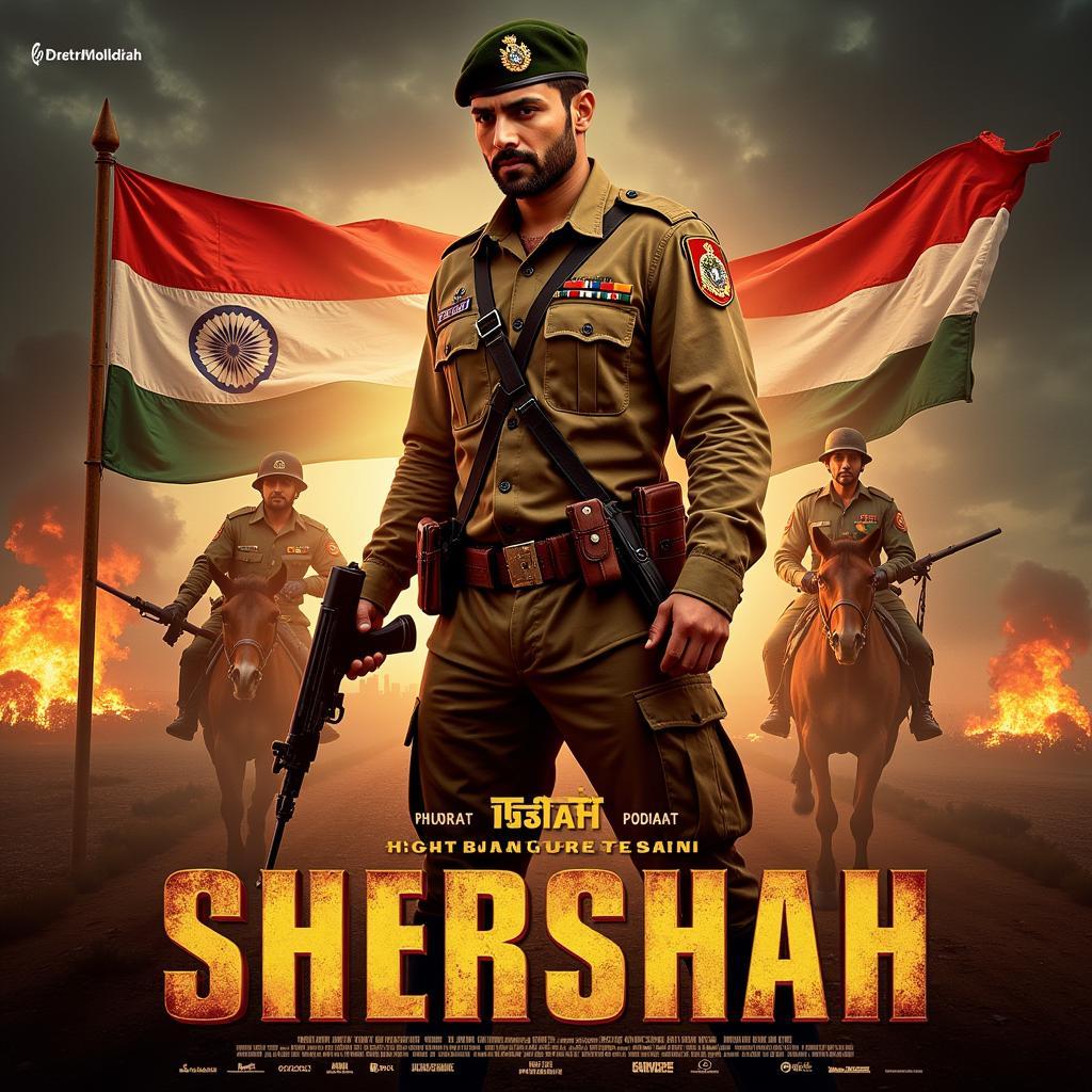 Shershah Movie Poster