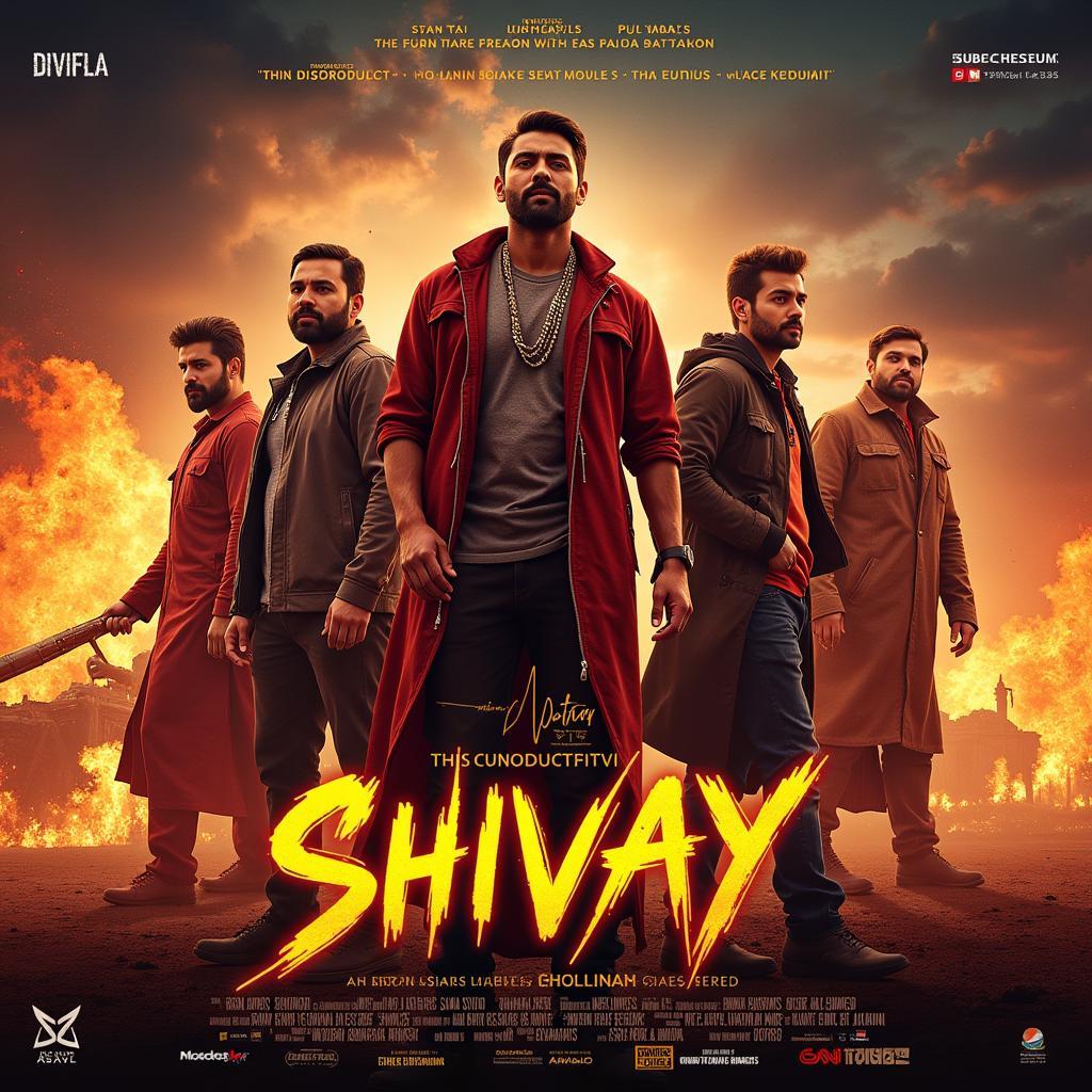 Shivaay Movie Soundtrack Album Cover