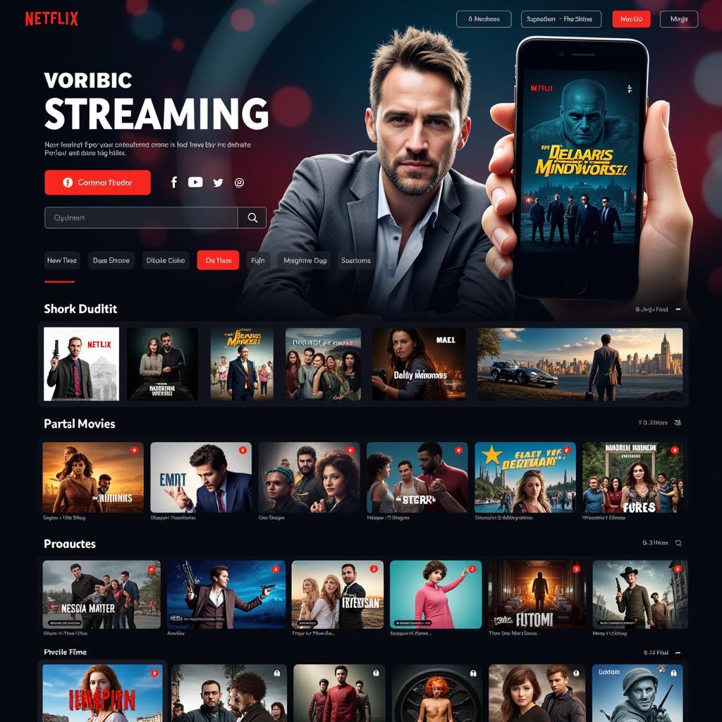 Streaming Service Interface