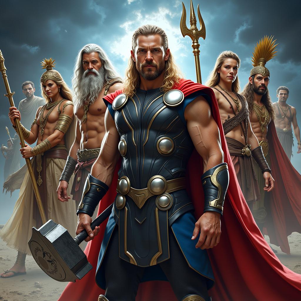 Thor and Mythological Counterparts