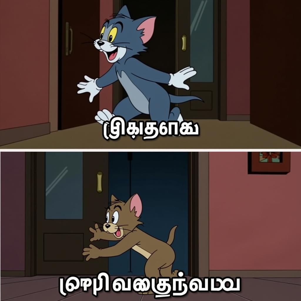 Tom and Jerry Tamil Dubbed Movie Scene