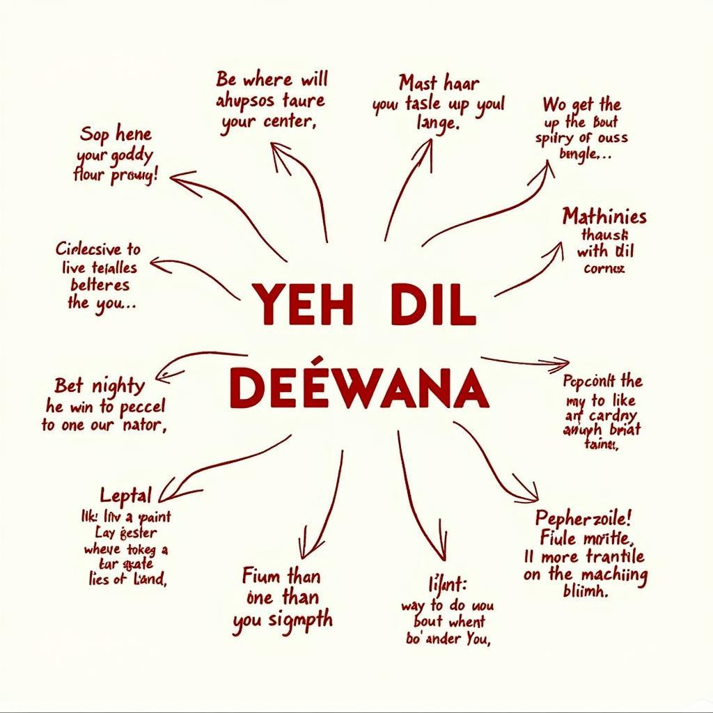 Analysis of "Yeh Dil Deewana" Lyrics