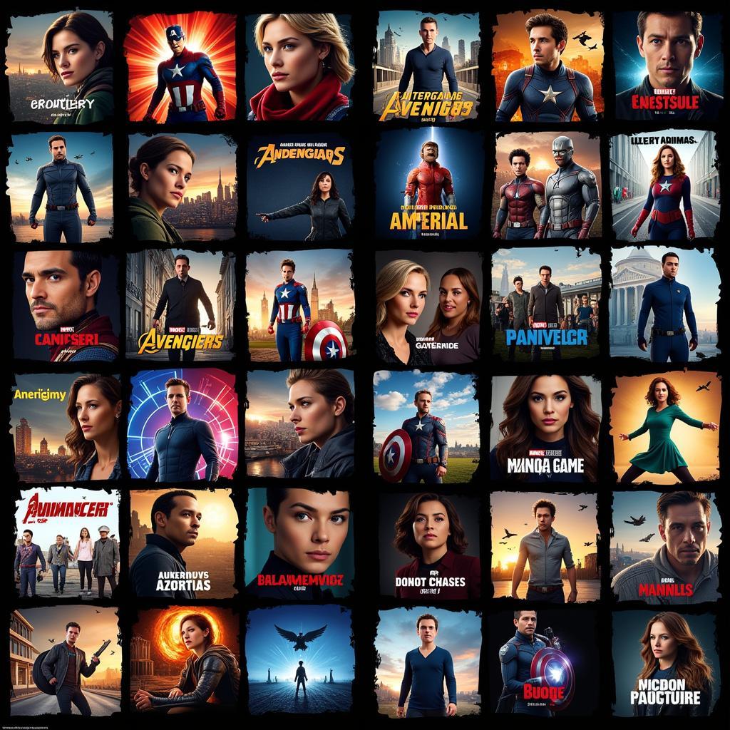 2019 American Movies Landscape: A diverse range of genres from superhero epics to indie dramas.