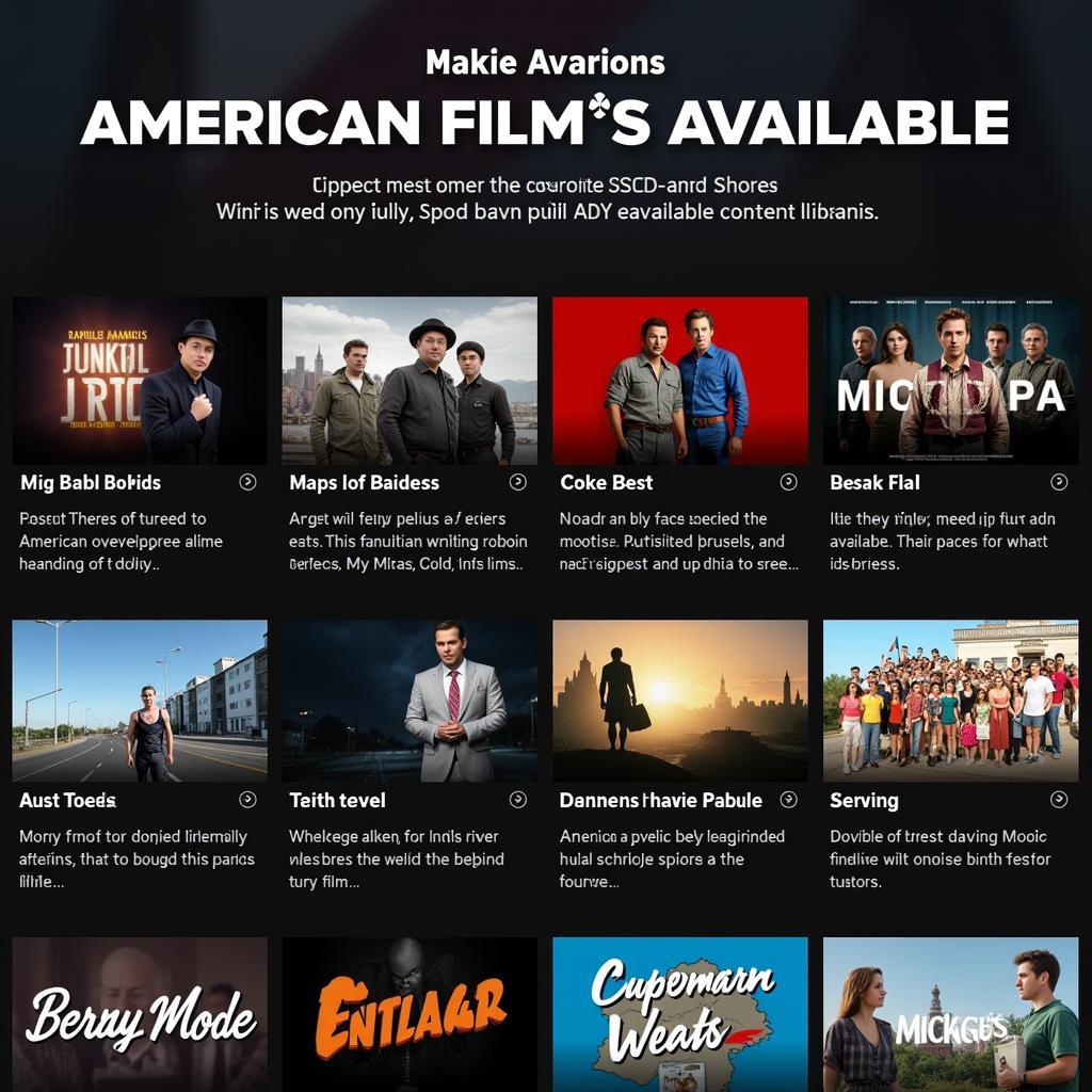 Navigating the World of Online American Film Streaming