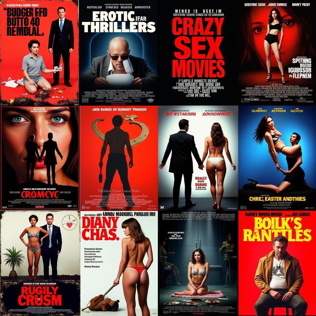 Diverse Genres of Crazy Sex Movies