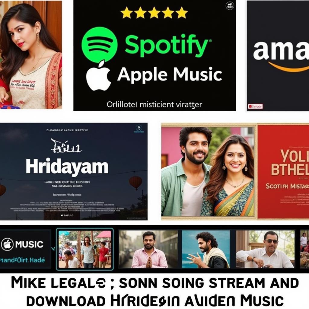 Music Streaming Platforms for Hridayam Songs