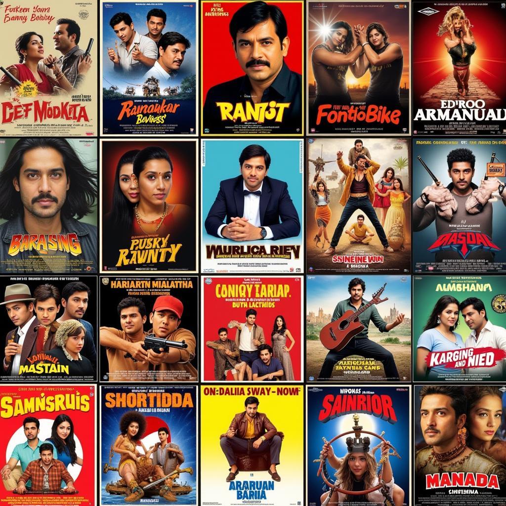 Collection of Indian B Grade Movie Posters