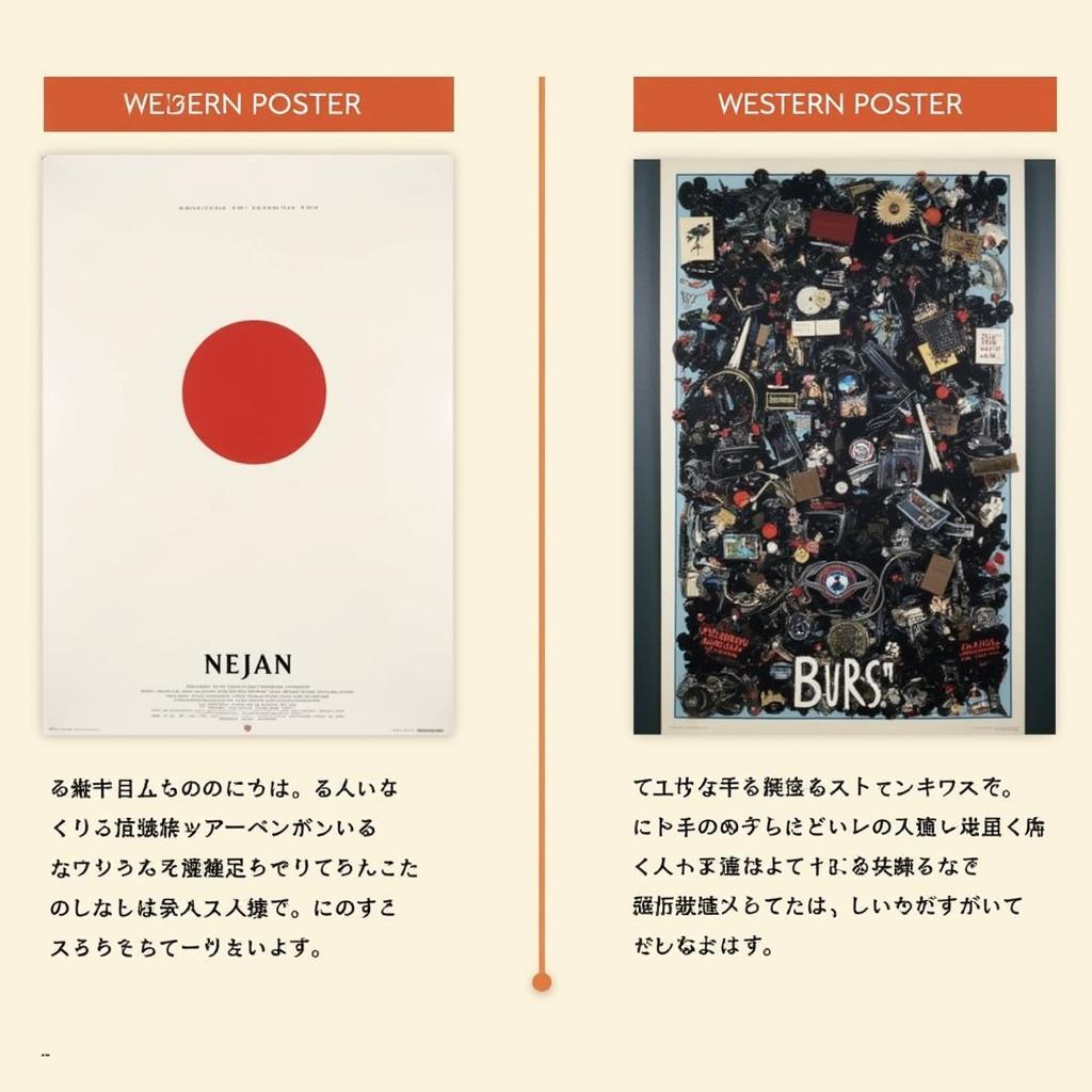 Minimalism and Asymmetry in Japanese Movie Posters