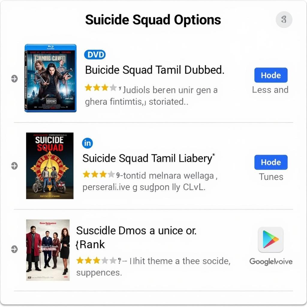 Legal Ways to Watch Suicide Squad Tamil Dubbed