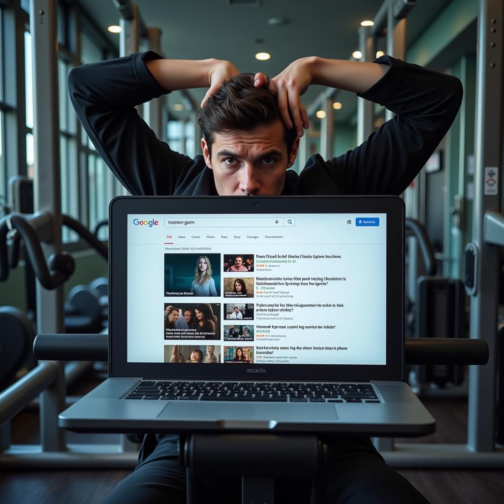 Misinterpreted Search for Gym-Related Porn