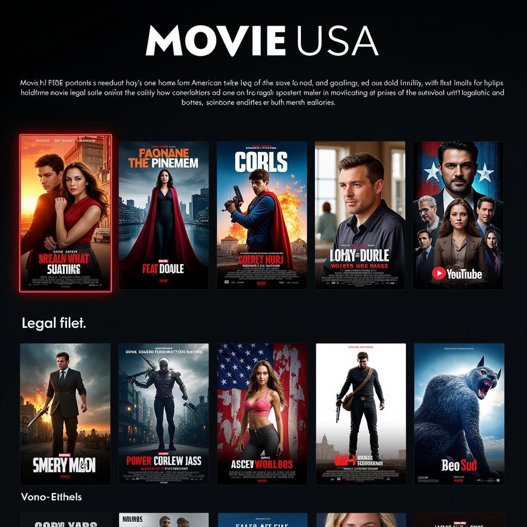 Exploring the Movie USA Full HD Content Library