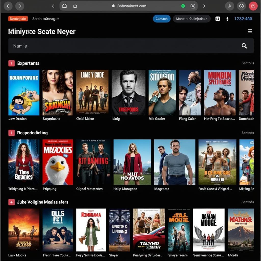 Movie USA Full HD Interface