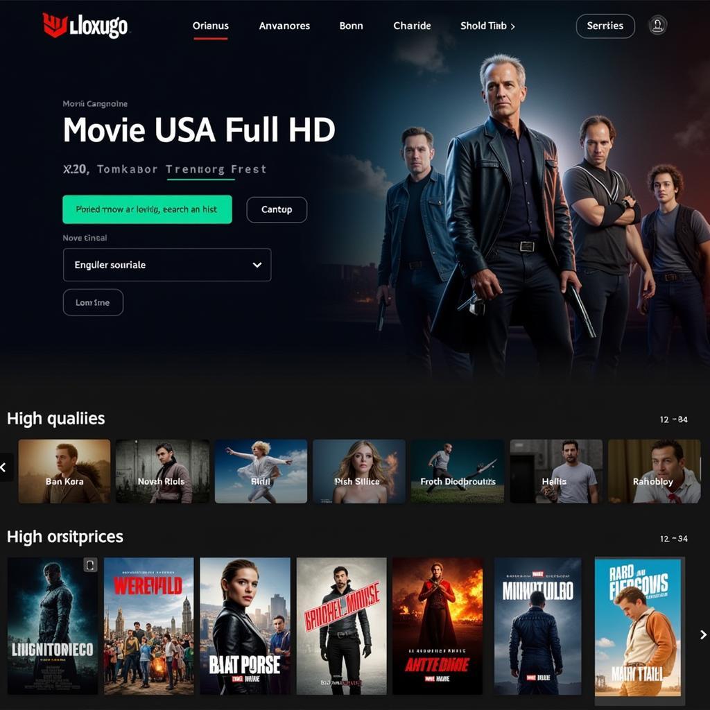 Movie USA Full HD Interface