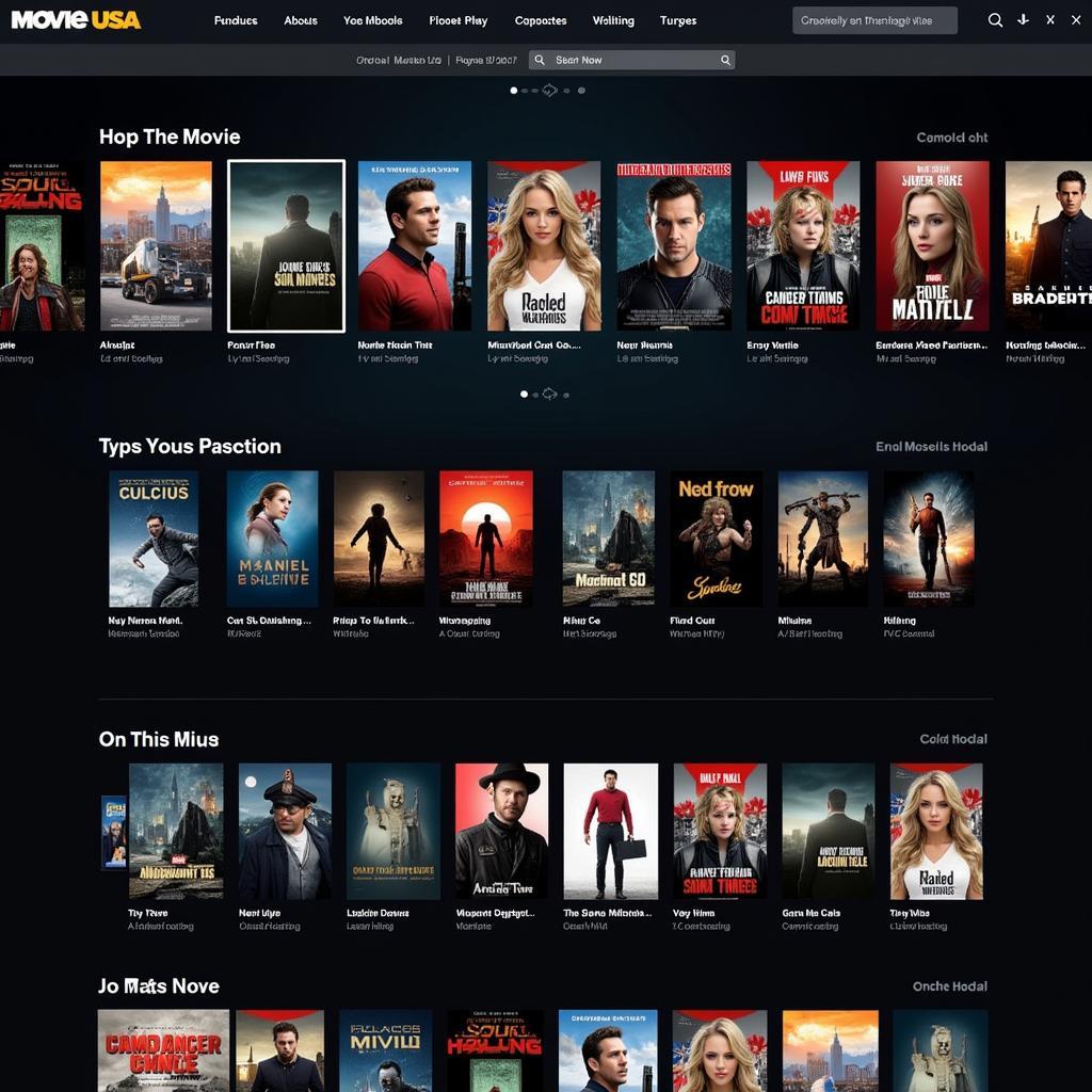 Movie USA Full HD Interface