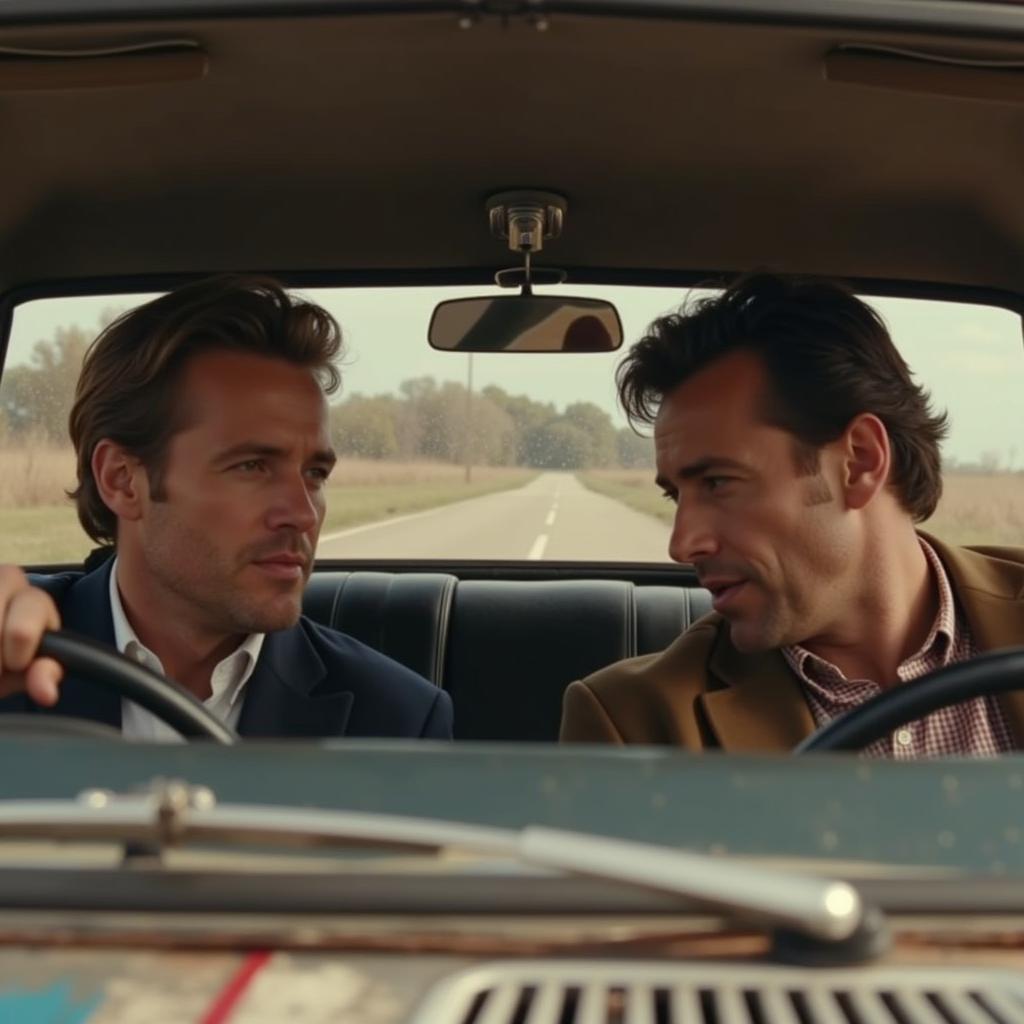 Ryan Gosling and Russell Crowe in The Nice Guys