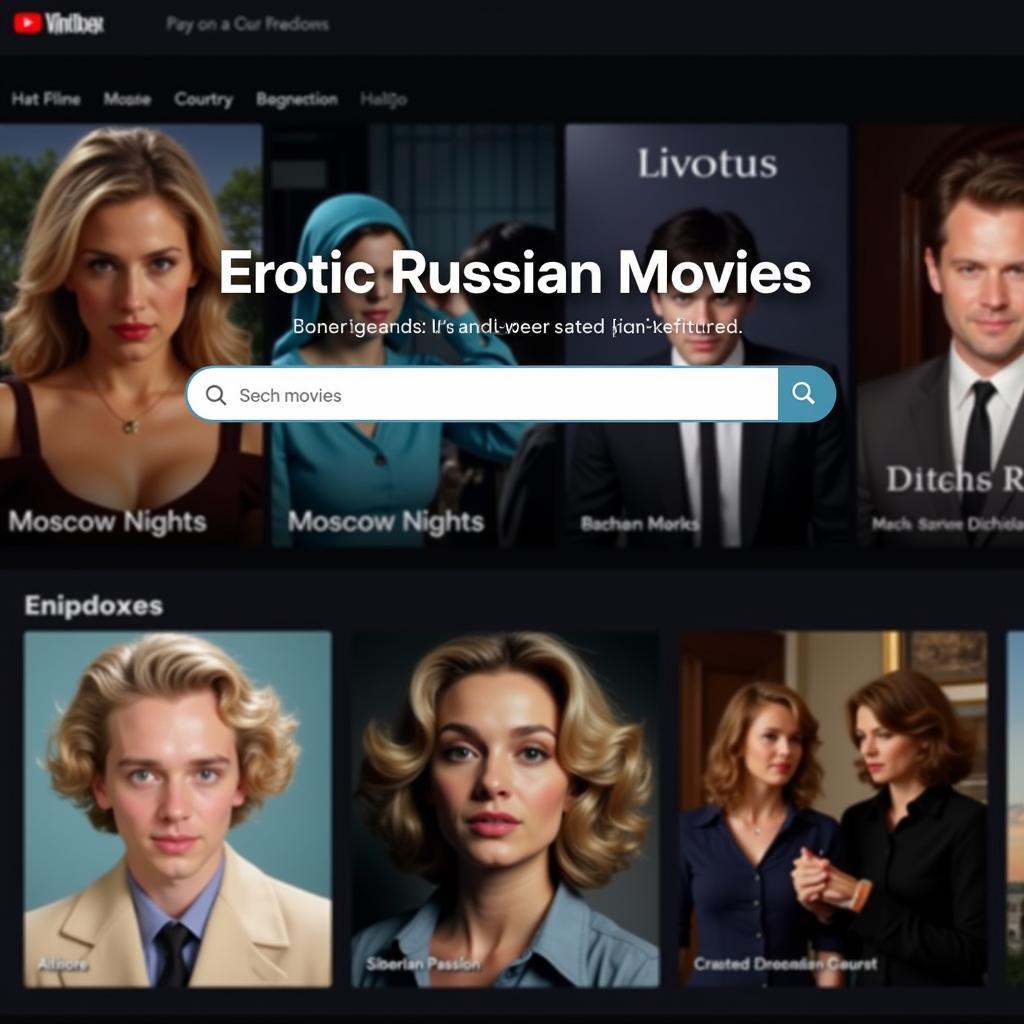 Navigating the world of online streaming platforms for Russian erotic films