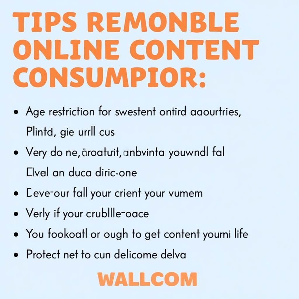 Tips for responsible online content consumption