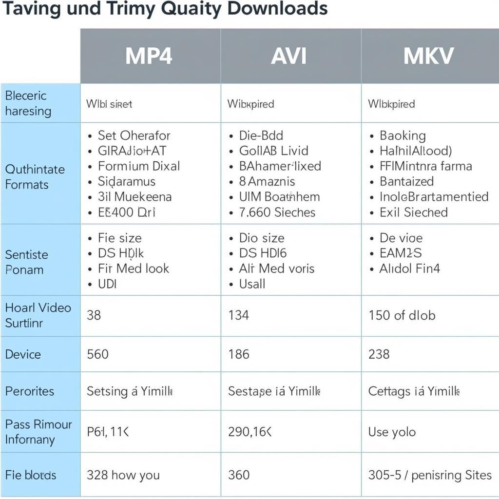 Comparison of Different Tamil Movie Download Formats