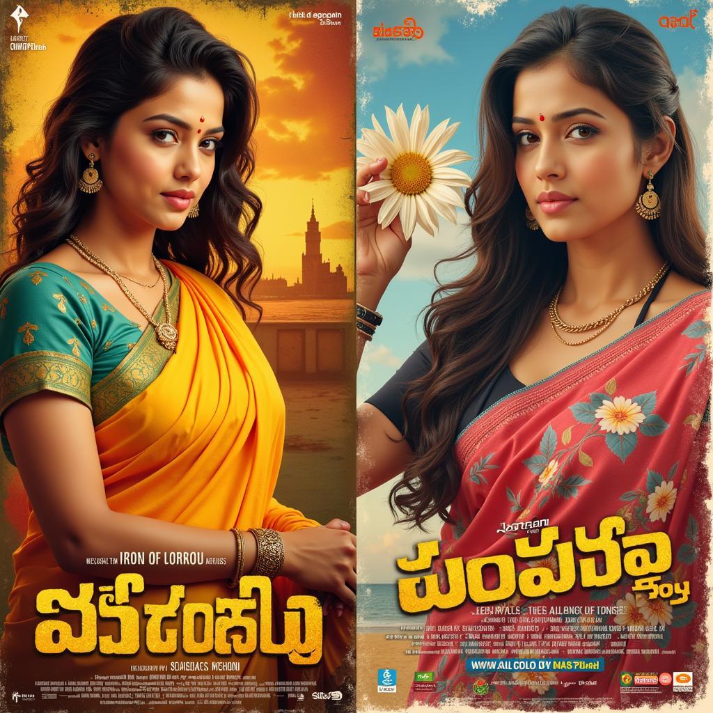 A modern Telugu film poster