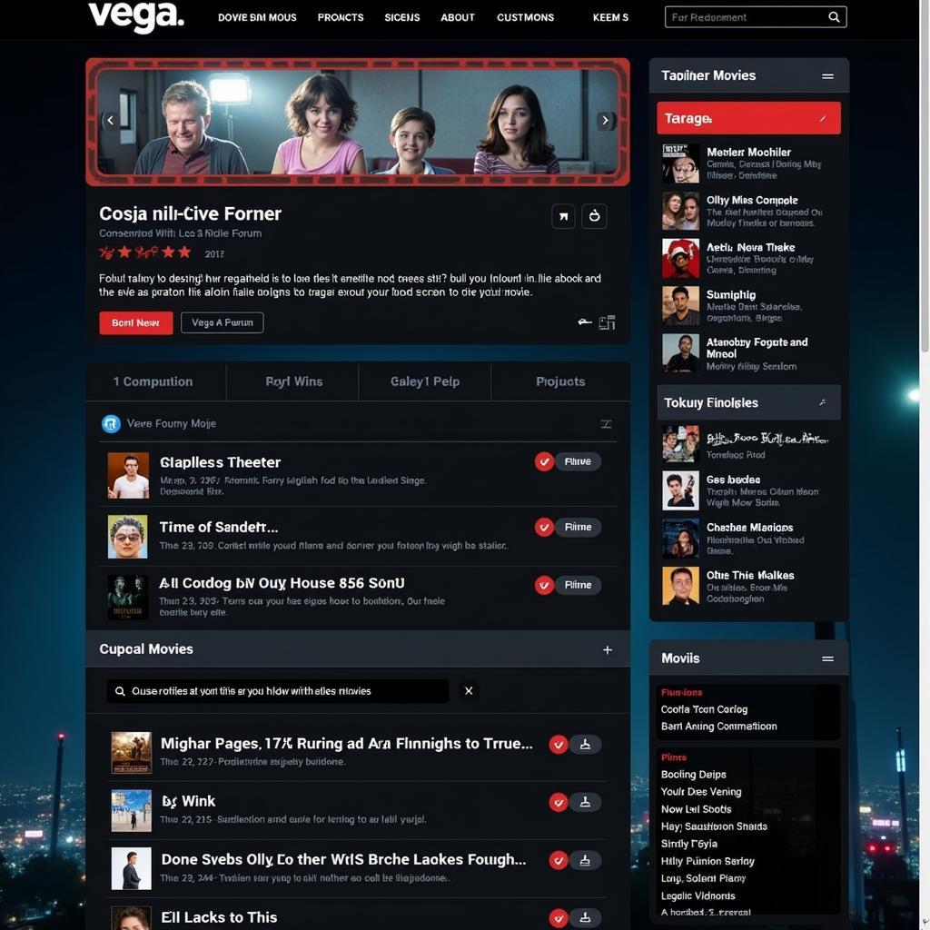 Thriving Community on vega movies.com