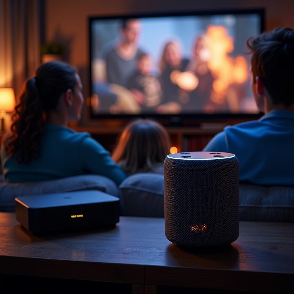 Voice Controlled Movie Night