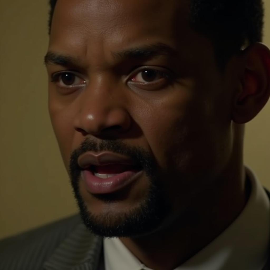 Will Smith portraying Henry Brogan in Geminis